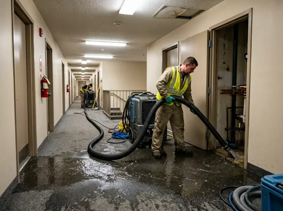 multi-unit-apartment-hallway-f-005 — frequently asked questions, Emergency Burst Pipe Water Extraction & Removal in Garden V…